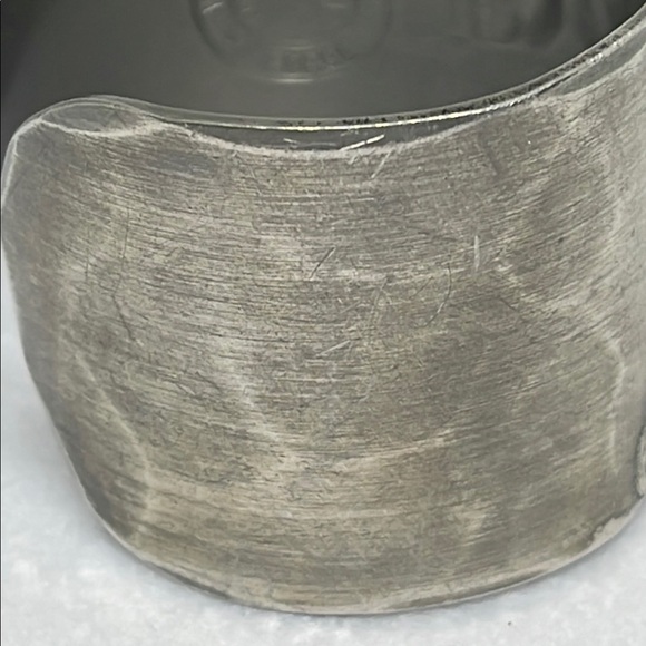 F Anthony Wendell August Forge Silver (tone Cuff adjustable Bracelet cougar cat - Picture 9 of 14